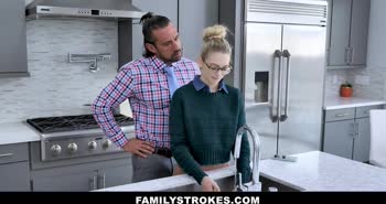 Johnny Castle Teaches Naughty Lily Larimar a Strict Step-Father's Lesson