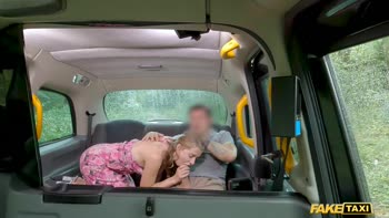 Denis Marti's Big Dick Payment: Taxi Babe's Innocent Debt