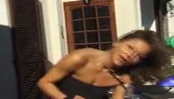 Nasty French granny takes dick deep in the ass