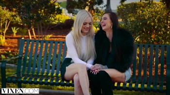 VIXEN BFFs Alex Grey And Marley Brix Share Friends Cock