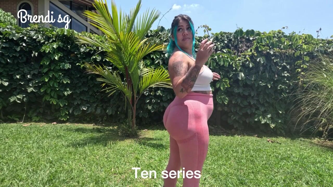 POV Latina with Big Ass Pays her Personal Trainer with Hot Sex Fansly/brendi_sg2
