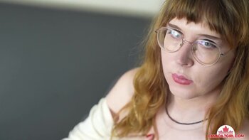 Isla's Sultry Solo Show: Transgender Redhead Delights