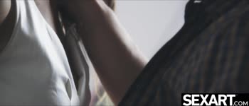 Lana Seymour's Sizzling Seduction: Petite Pinup Girl's Natural Boobs Bounce in Steamy Blowjob & Creampie