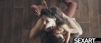 Lana Seymour's Sizzling Seduction: Petite Pinup Girl's Natural Boobs Bounce in Steamy Blowjob & Creampie