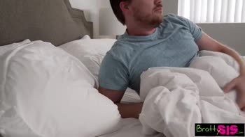 "Are You Okay Over There You Seem Kind Of Distracted?" Step Sis Rides My Dick During Online Class
