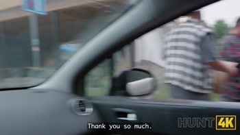 HUNT4K. Her perfect ass was made for public cheating