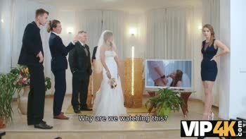 Olivia Sparkle's Cheating Wedding Frenzy