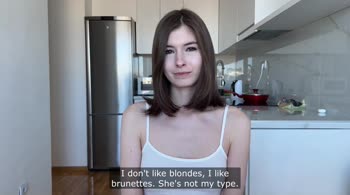 Cutie Kim's Condom Slip - POV Blowjob Leads to Craving creampie