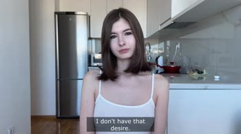 Cutie Kim's Condom Slip - POV Blowjob Leads to Craving creampie