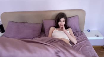 Cutie Kim's Condom Slip - POV Blowjob Leads to Craving creampie