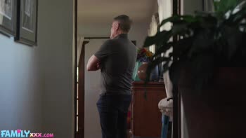Michael Stefano's Step Fantasy - Teen (18+) Blonde Seduces Stepdaddy