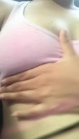 Kendyymaly's Uber Ride Turns Naughty: Skinny Blonde Touches Herself