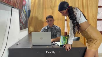 Sofiayriky's Seductive Secretary Spills Secret Office Anal Sex