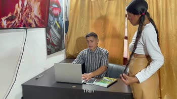 Sofiayriky's Seductive Secretary Spills Secret Office Anal Sex