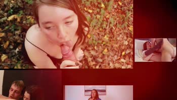 Lana's Submissive Bliss: Sucking Cum from a Bowl