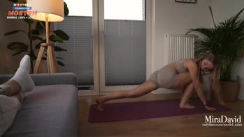 Yummy Mira - Mira's Blazing Yoga Fusion: Stretching Pussy and Pleasing Cock