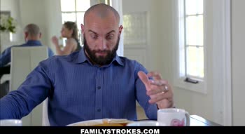 Athena Faris Seduces Stepdad with Her Petite Body and Big Cock