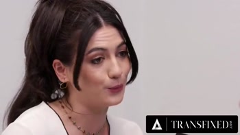 TRANSFIXED - Sexy Redhead Ariel Demure FREE USE CREAMPIES Boss Megan Mistakes During A Job Interview