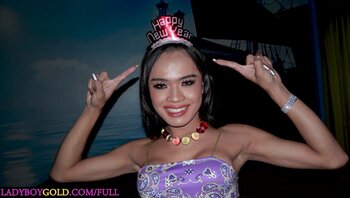 Thai Teen (18+) Ladyboy's Perfect Boobs & Ass in POV Bareback Action
