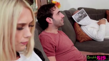Emily Willis says to Sky, "Oh my god come here you have to taste your Stepbro's cock" - S11:E12