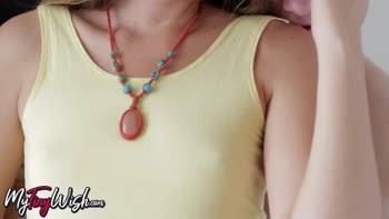 My Tiny Wish -Energetic Helena Him with small tits sucks his dick before getting fucked on all fours