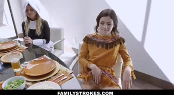 Step-Sex Showdown: Brooklyn Chase & Friends Feast on Thanksgiving