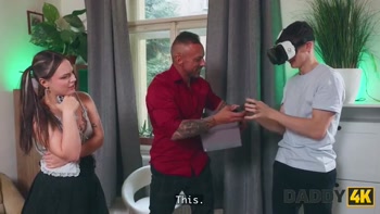 DADDY4K. Virtual reality can't replace a real, Young Tight Pussy