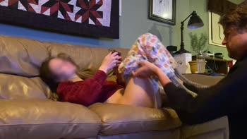Gamer Girl's Surprise Doggy Delight with Damien Soft