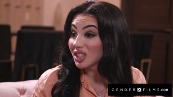 GENDERX FILMS - Hot Wifey Watches Trans Babe Flip Fuck Her Husband Back To Life