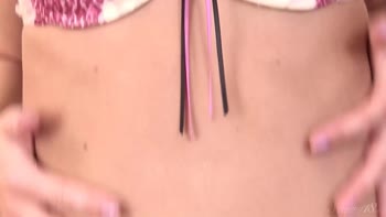 Hali N's Sensual Tease: Brunette Teen (18+)'s Thick Pussy Creampied in Hardcore