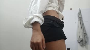 desi_girl23 - Desi Girl23's Sizzling Solo Show: Hairy Pussy Squirts for Her Lover