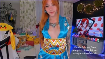 Ginger Goddess Sabrina_Great's Cosplay Solo