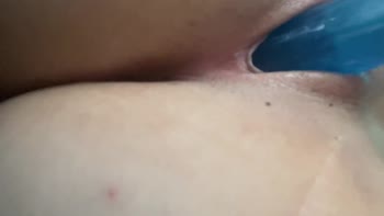 Calirose420's 60FPS Solo Delight: Dildo Teasing and Creamy Bliss