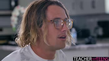 Kit Mercer Seduces Student Tyler Nixon in Sizzling Blowjob & Cumshot