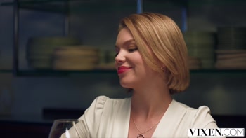 VIXEN Sexy Besties Turned Rivals Ashby Winter And Elena Vedem Compete For Hot Chef's Cock