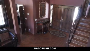 Naughty Redhead Katy Kiss Gets Her Ass Spanked by Stepdaddy