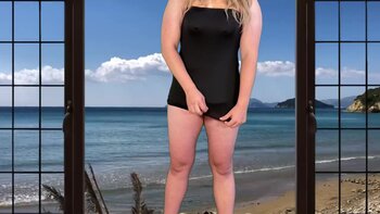 Lucas Nathan King's Sizzling Trans Show: Tight Dress, Big Cock
