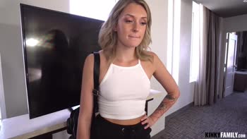 Step Sis Charlotte Sins Takes My Birthday Cock