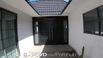 POVD Land Lord Blows Creamy Load Deep Inside Broke Tenant