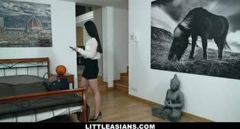 LittleAsians - Tiny Submissive Asian Gets Stuffed With BWC