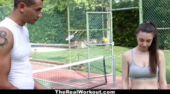 Alexis Rodriguez's Hard-Hitting Workout Ends in Big Cock Thrills