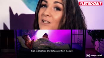 Lika Star Seduces Sam Bourne in a Steamy Ukrainian Hotel Tryst