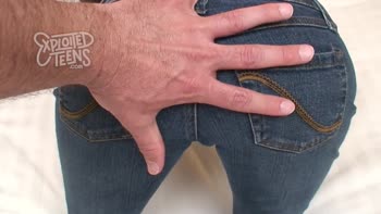 Jenny Anderson's Petite Delight: 87lb Teen (18+) Treats Big Dick POV