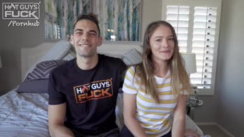 Tall Luke Pumps Up Short Shae's College Cutie Curves