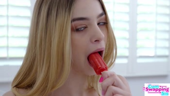 Britt Blair tells Molly Little, "I fantasize about my Stepbro sucking on my titties"