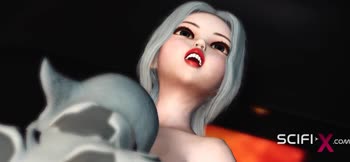 Blonde Beauty Bound for Alien Lust