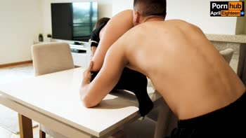 April Eighteen's Big Ass Bombshell: Spanked & Filled