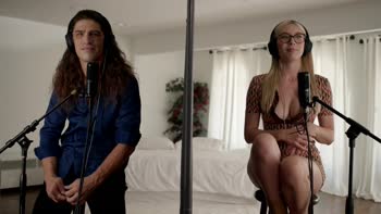 Kay Lovely Sizzles With Bruce Venture's Thick Cock in Unscripted Blind Date
