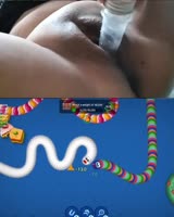 Gamer Girl QueenNamie333's Sultry Solo Session: Squirts & Big Tits