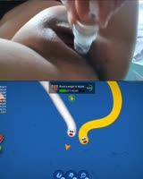 Gamer Girl QueenNamie333's Sultry Solo Session: Squirts & Big Tits